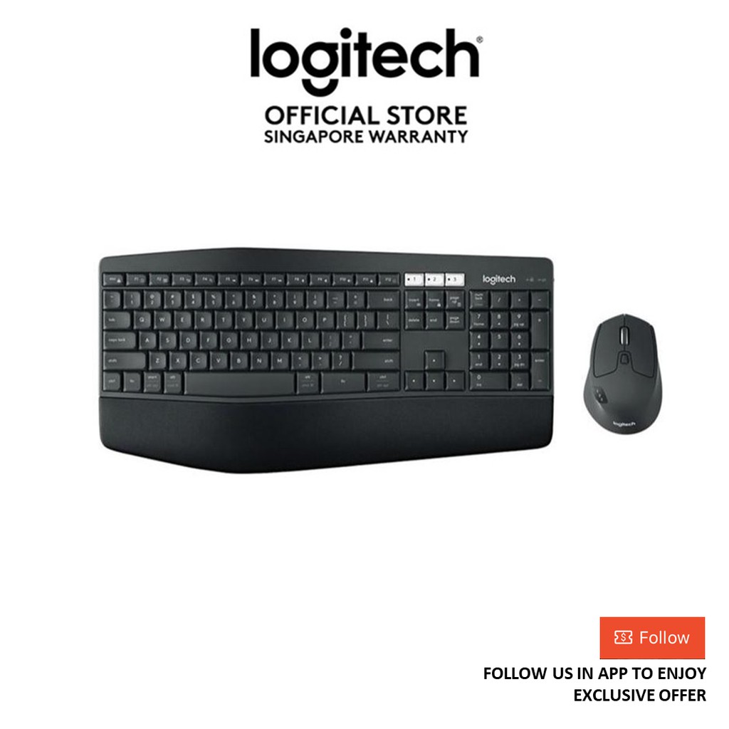 Logitech MK850 Performance Multi-Device Bluetooth Wireless Keyboard & Mouse Combo With Logitech Flow Technology