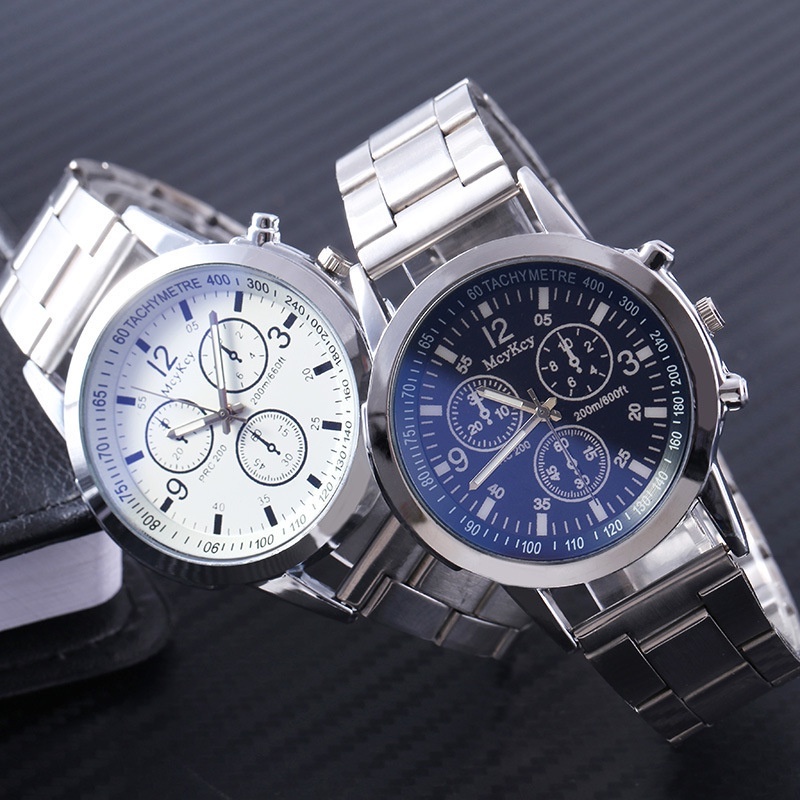 [Ready Stock] Men's Watch New Style Fashion Men's Business Casual