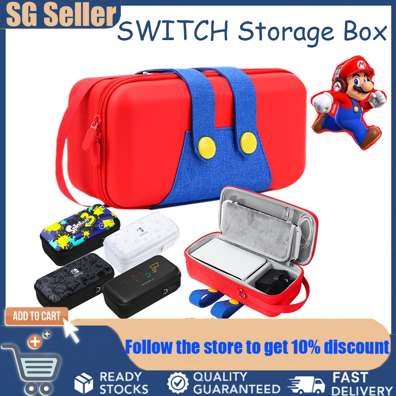 [⭐SG Seller]Portable Storage Bag Nintendo Switch OLED Case Large Hard Nintendo Switch Case/Nintendo Switch Bag